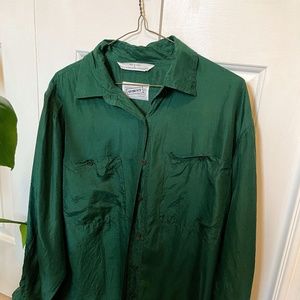 Vintage 80's Silk Blouse